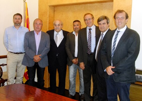 Reunió FCAC amb conseller Andreu Mas-Colell