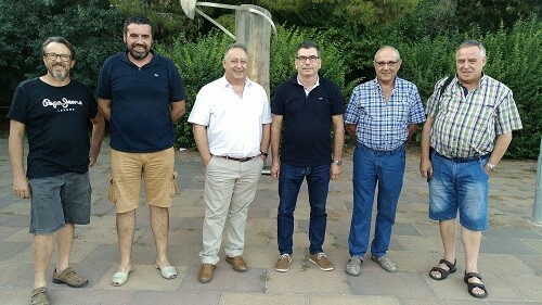 Representants de la FCAC i cooperatives cavistes a DO Cava