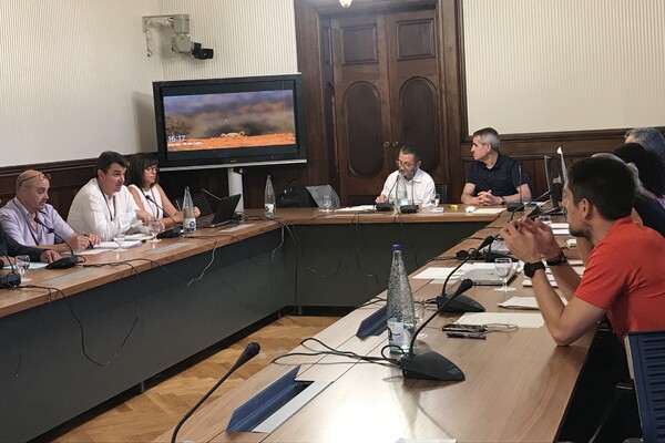Intervenció al Parlament d'Antoni Galceran, responsable d'oli d'oliva FCAC, pel projecte de Llei d'oliveres monumentals